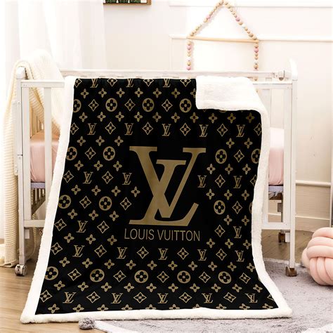 louis vuitton blanket ebay|louis vuitton inspired blanket.